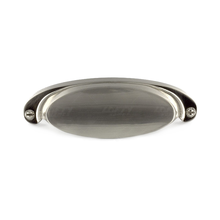 Modern Metal Brushed Nickel Cup Pull - 2106