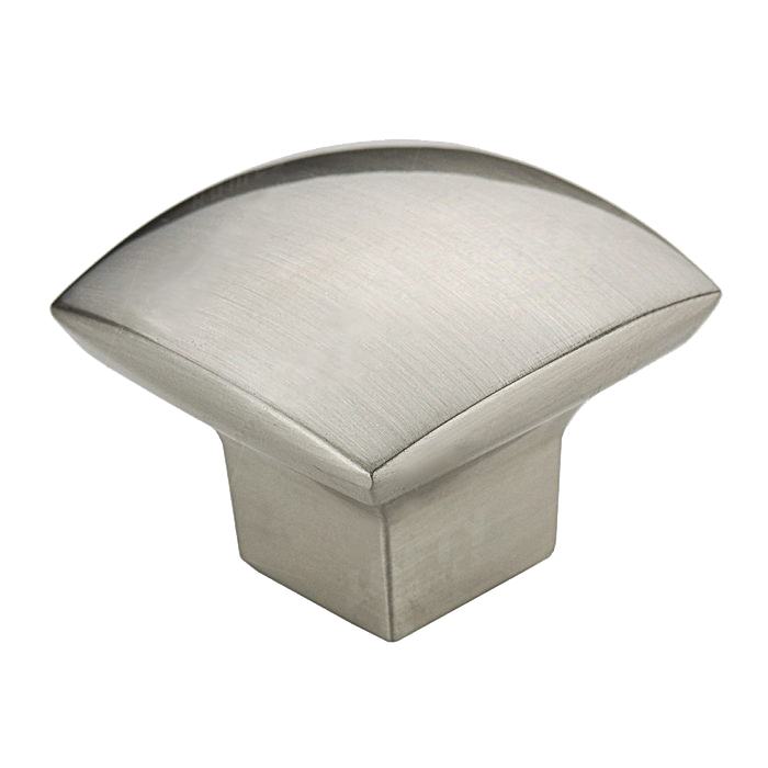 Modern Metal Brushed Nickel Knob - 8143