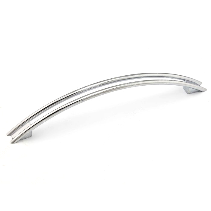 Modern Metal Chrome Pull - 5620