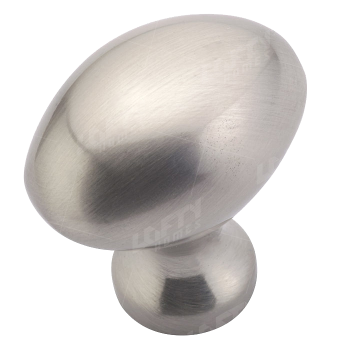 Traditional Metal Brushed Nickel Knob - 4443