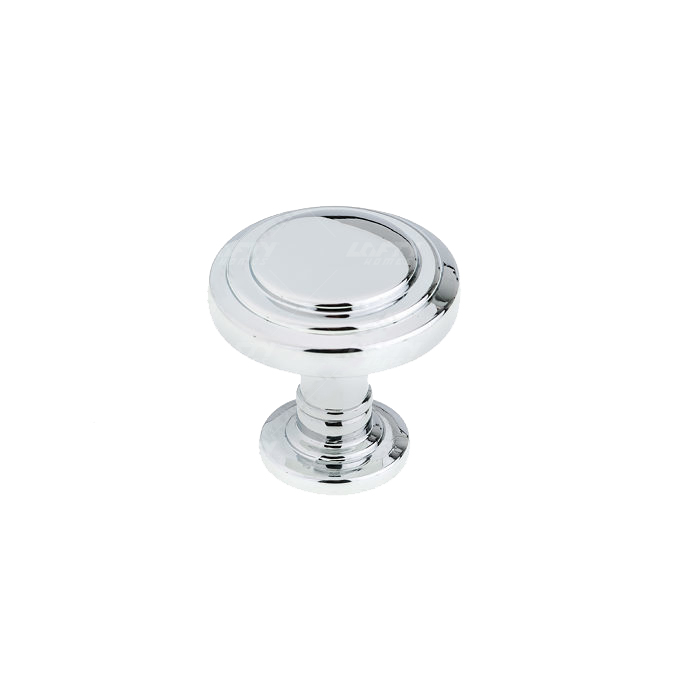 Traditional Metal Chrome Knob 8818