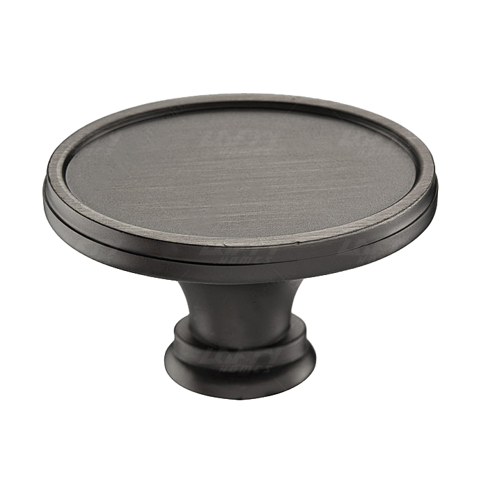 Transitional Metal Antique Nickel Knob - 8023