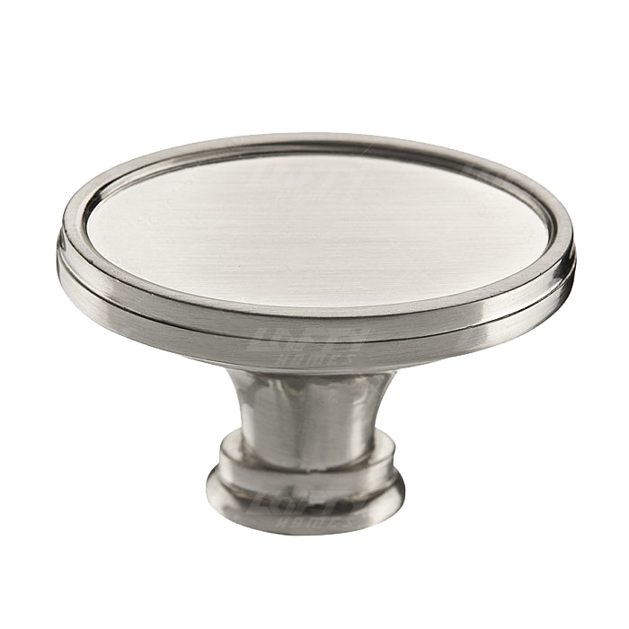 Transitional Metal Brushed Nickel Knob - 8023