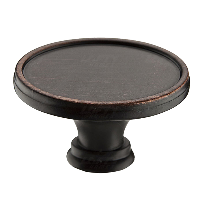 Transitional Metal Brushed Oil-Rubbed Bronze Knob - 8023