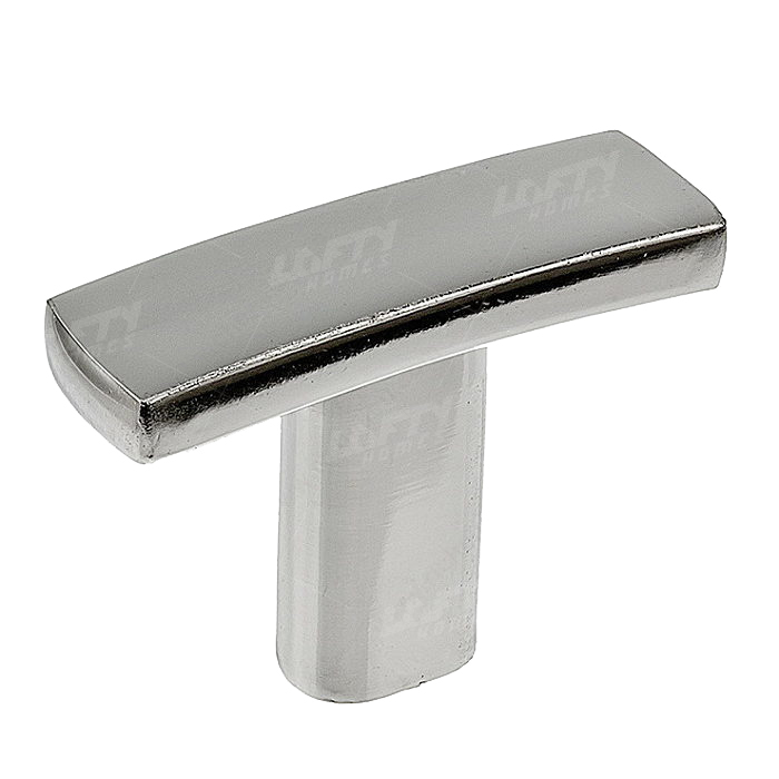 Transitional Metal Polished Nickel Knob - 650