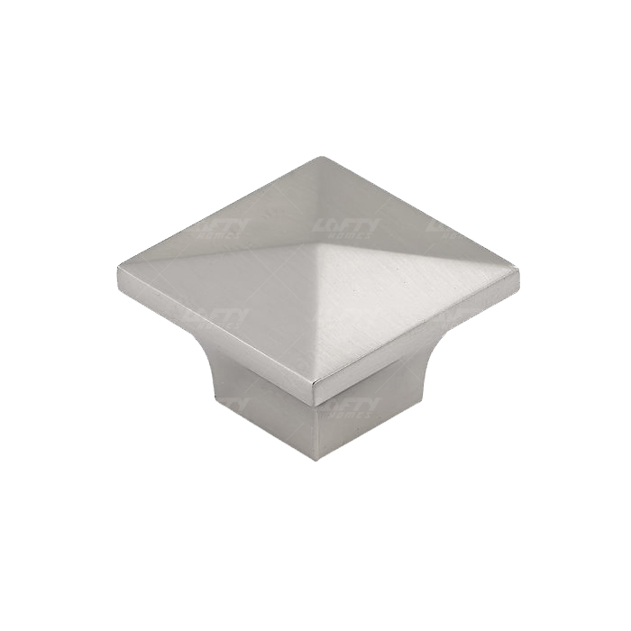 Modern Metal Brushed Nickel Knob - 5308