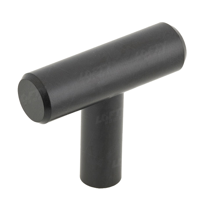 Functional Metal Matte Black Knob - 305