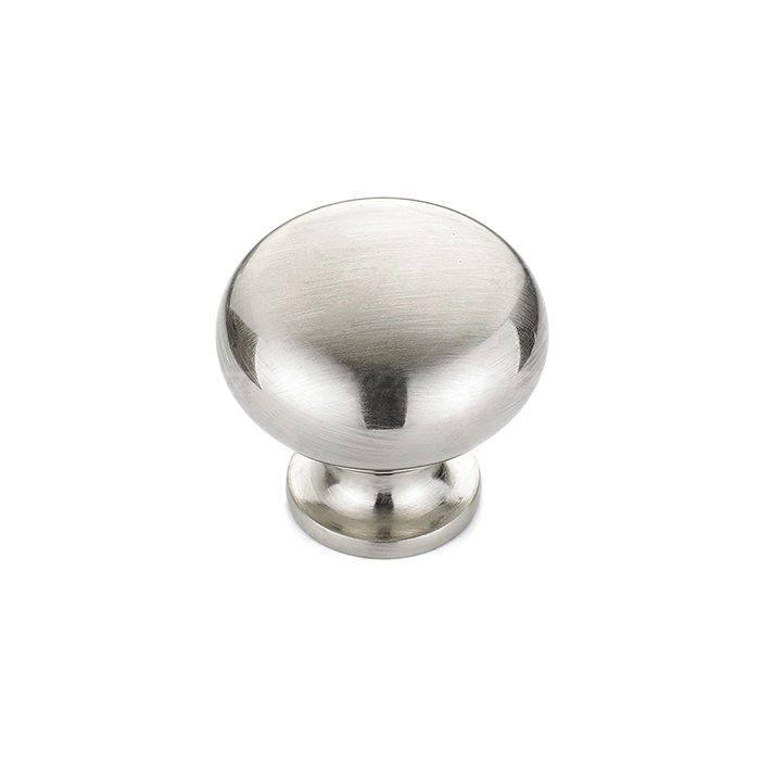 Modern Metal Brushed Nickel Knob - 5923