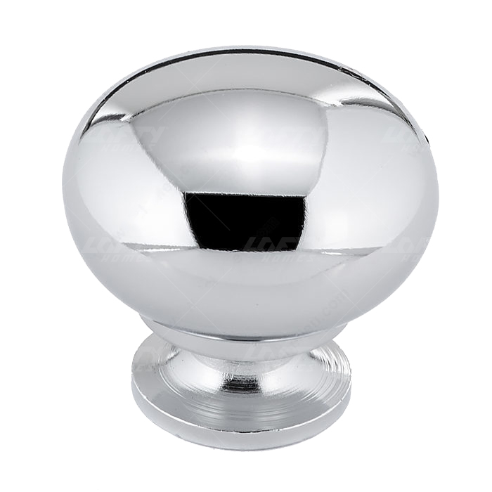 Modern Metal Chrome Knob - 5923