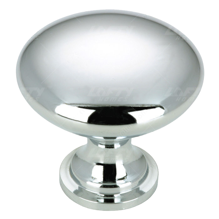 Modern Metal Chrome Knob - 9041