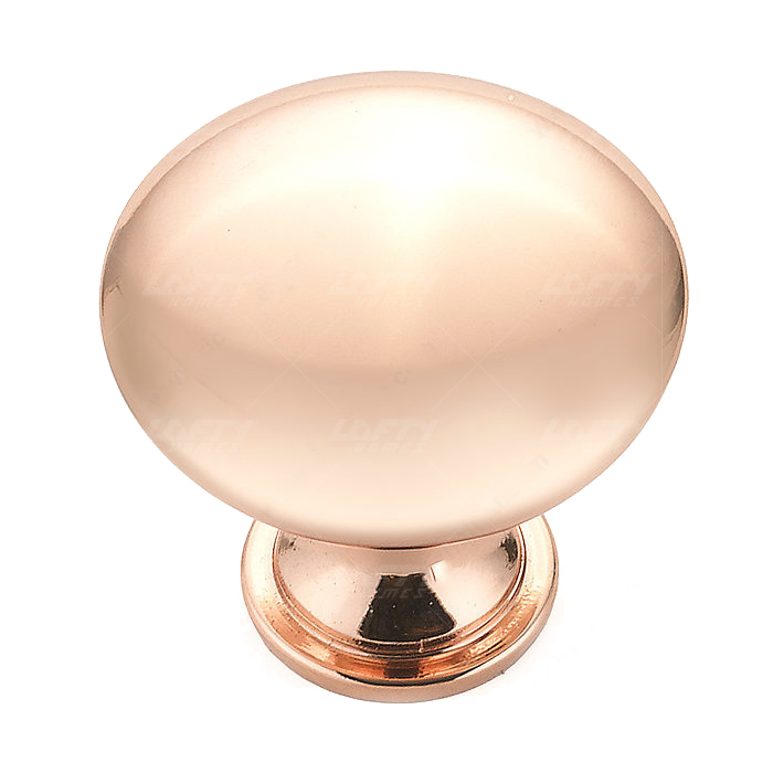 Modern Metal Polished Copper Knob - 9041