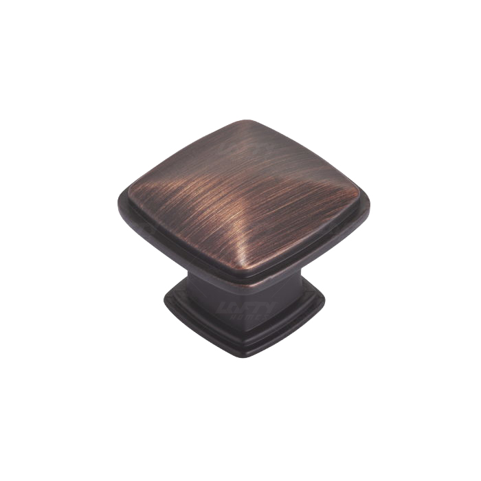Transitional Metal Brushed Oil-Rubbed Bronze Knob - 810