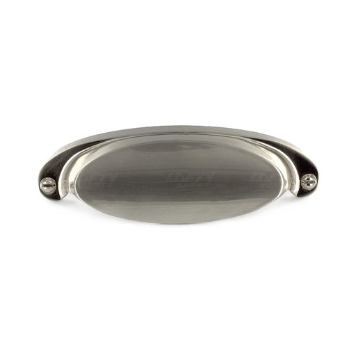 [BP21064195] Modern Metal Brushed Nickel Cup Pull - 2106