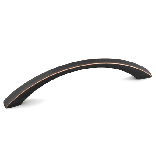 [BP5235796BORB] Modern Metal Brushed Oil-Rubbed Bronze Bow Pull - 5235