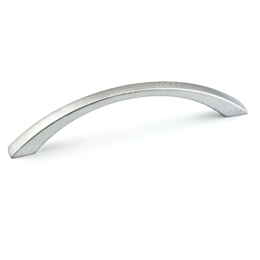[BP5235796174] Modern Metal Matte Chrome Bow Pull - 5235